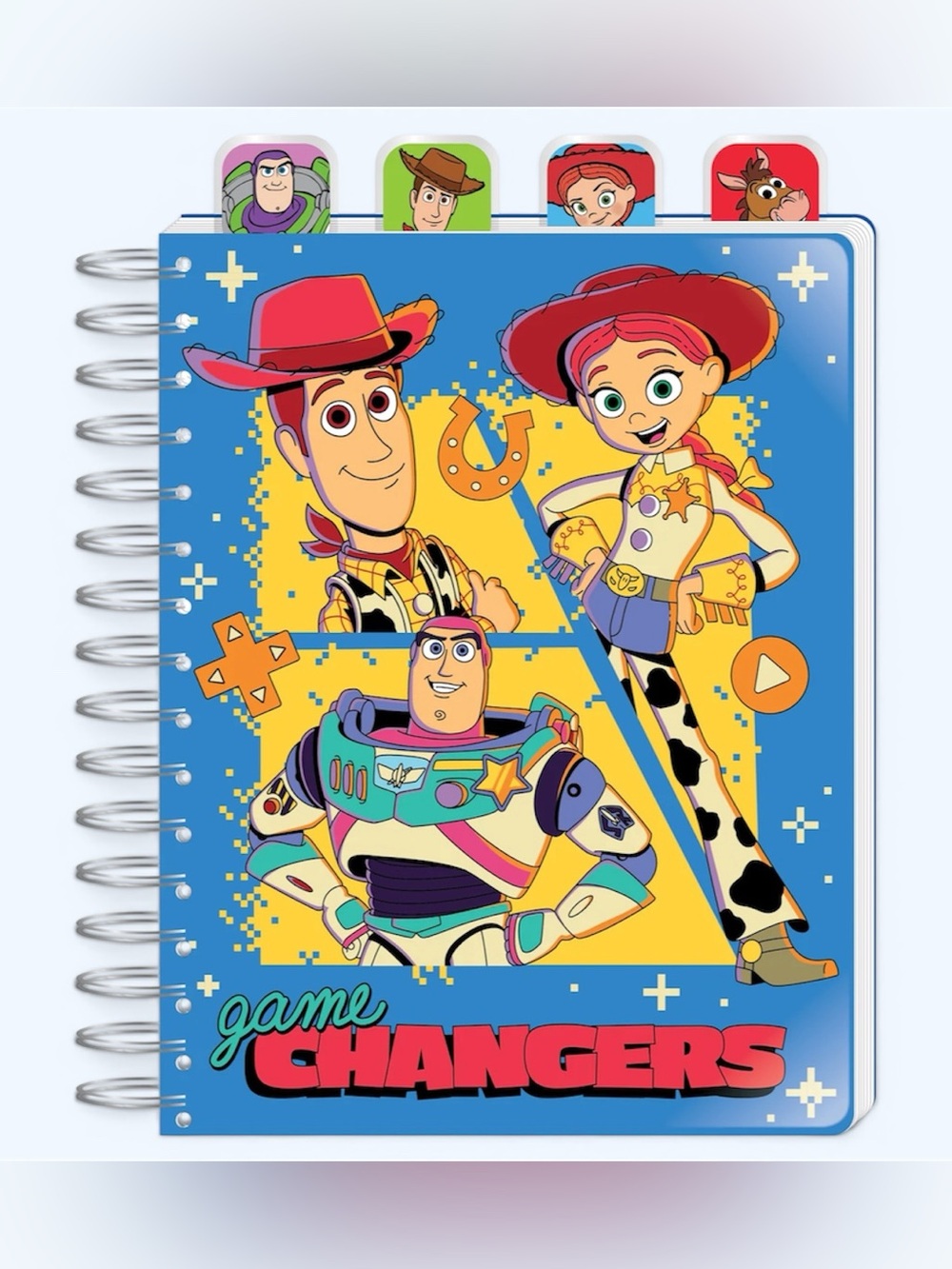 New Toy Story 4-Tab Spiral Notebook